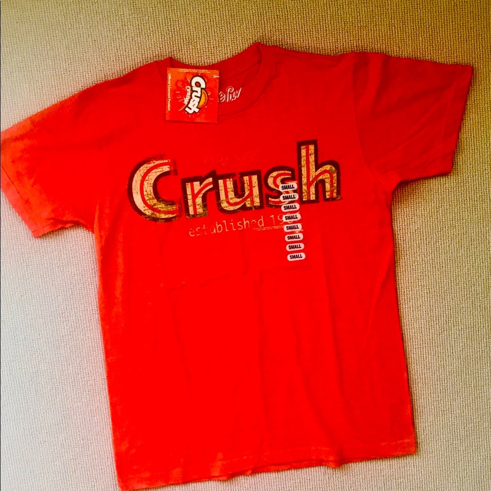 NWT vintage CRUSH t-shirt sz S